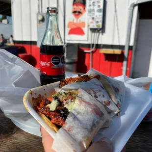 Three tacos dad Ado Bada!!!
