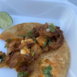 Al pastor taco