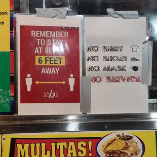 Masks and social distancing required...DON'T BE A COVIDIOT!!!