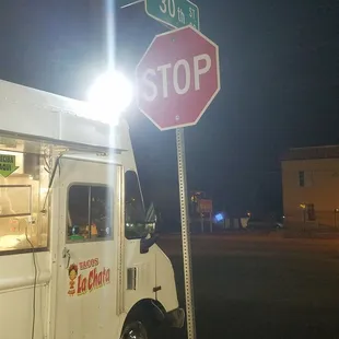 Located on E Charleston and 30th Street,  Wednesday through Sunday,  5pm-Late