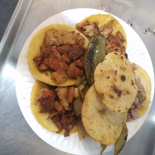Tripa X2, Al Pastor,  and Suadero