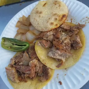 Some of the best Taco de Tripas in Vegas!