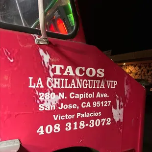 a taco truck