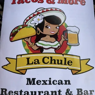 Look for the sign from the road!