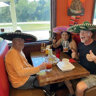 We came in our normal selves......and left Mexican!!!!