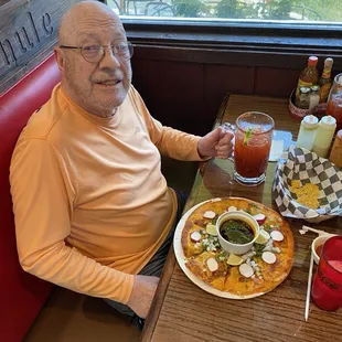 The Birria Pizza is SUPER DELICIOUS. Dip it in the consommé for pure glory.