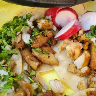 Tripa huge tacos for the great price $3