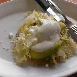 Sope con pollo--yum!!