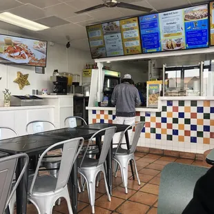 the interior of a restaurant
