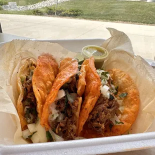 Birria tacos