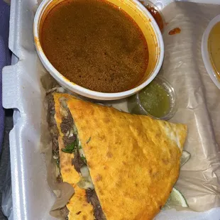 Birria quesadilla