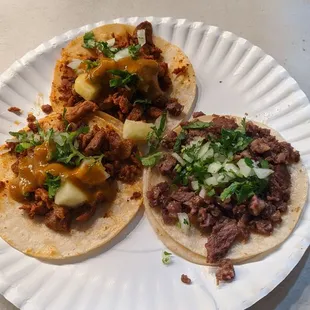 Al Pastor and Asada