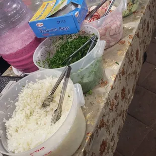 food, salads