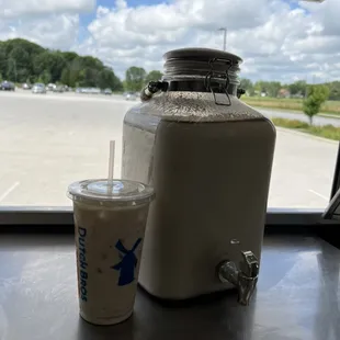 Our homemade Horchata!