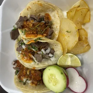 Lengua tacos