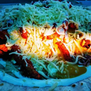 Hot Cheetos super burrito.