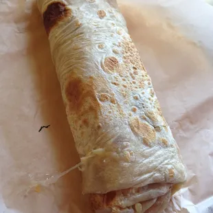 Chorizo Breakfast Burrito