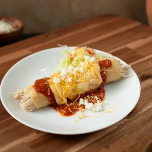 Chicken Enchiladas