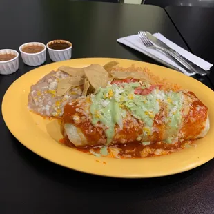 Chicken Burrito Supreme