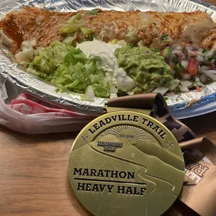 This chicken burrito is the bomb!!!