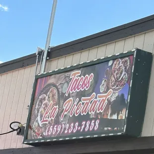 the front of the restaurant