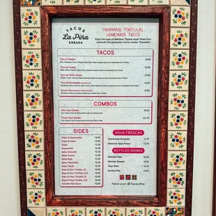 menu, sushi and sashimi