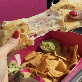 Taco de Queso (Cheese Filled Tortilla)