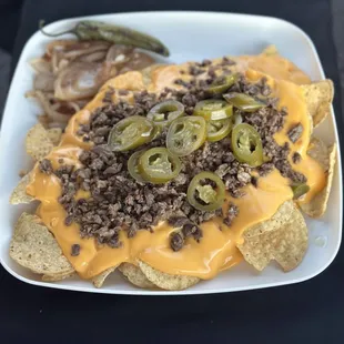 Nachos de asada