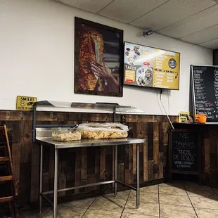 a view of the inside of a restaurant