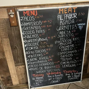 Meat selection