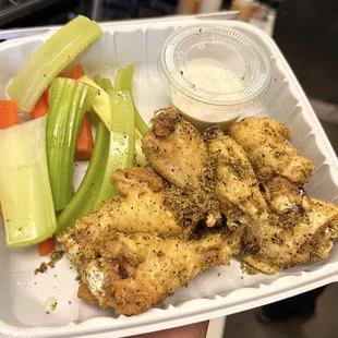 Lemon pepper wings