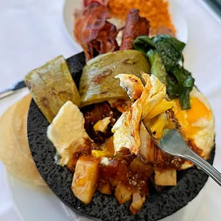 New Breakfast Molcajete! Everyday 9am-2pm