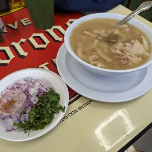 Menudo Blanco Con Grano