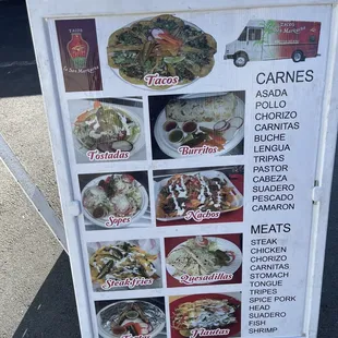 ramen and noodles, menu