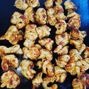 Camarones a la plancha