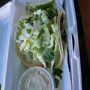 Fish taco