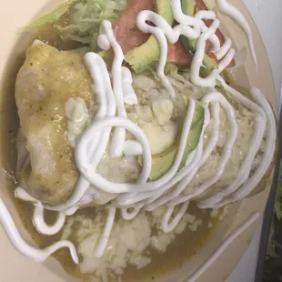Lengua Wet Burrito