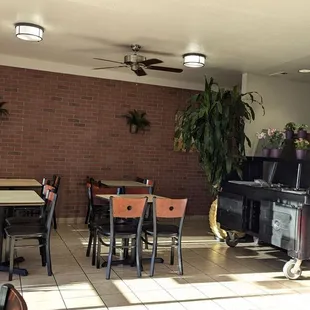 Lobby of the restaurant