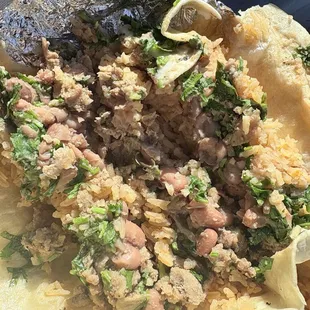 whoever find the meat gets a free burrito