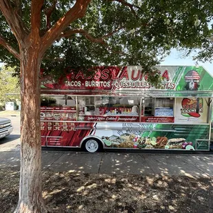 Keep your eye open for this truck This is the place to eat. Big bang for your buck couldn't even finish my burrito. That's how huge it is.