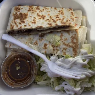 Quesadilla de asada