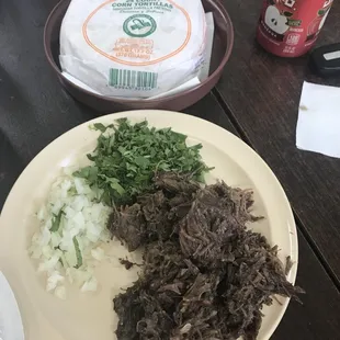 Half pound barbacoa