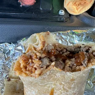 Parked in the Valero on Ingram and Locust