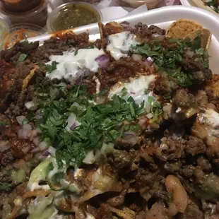 Nachos but where's the cheese at though?!!!