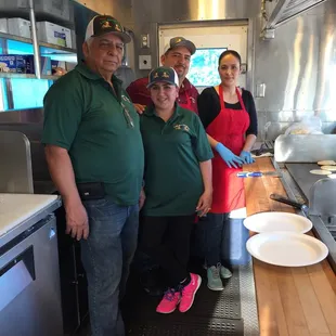 This is the family team. Great work!