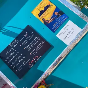 Menu.
