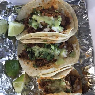 Tacos with al pastor