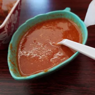 This shit is HOT!  Damn good though