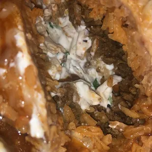 Wet burrito
