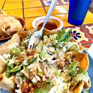Carnitas Taco Salad